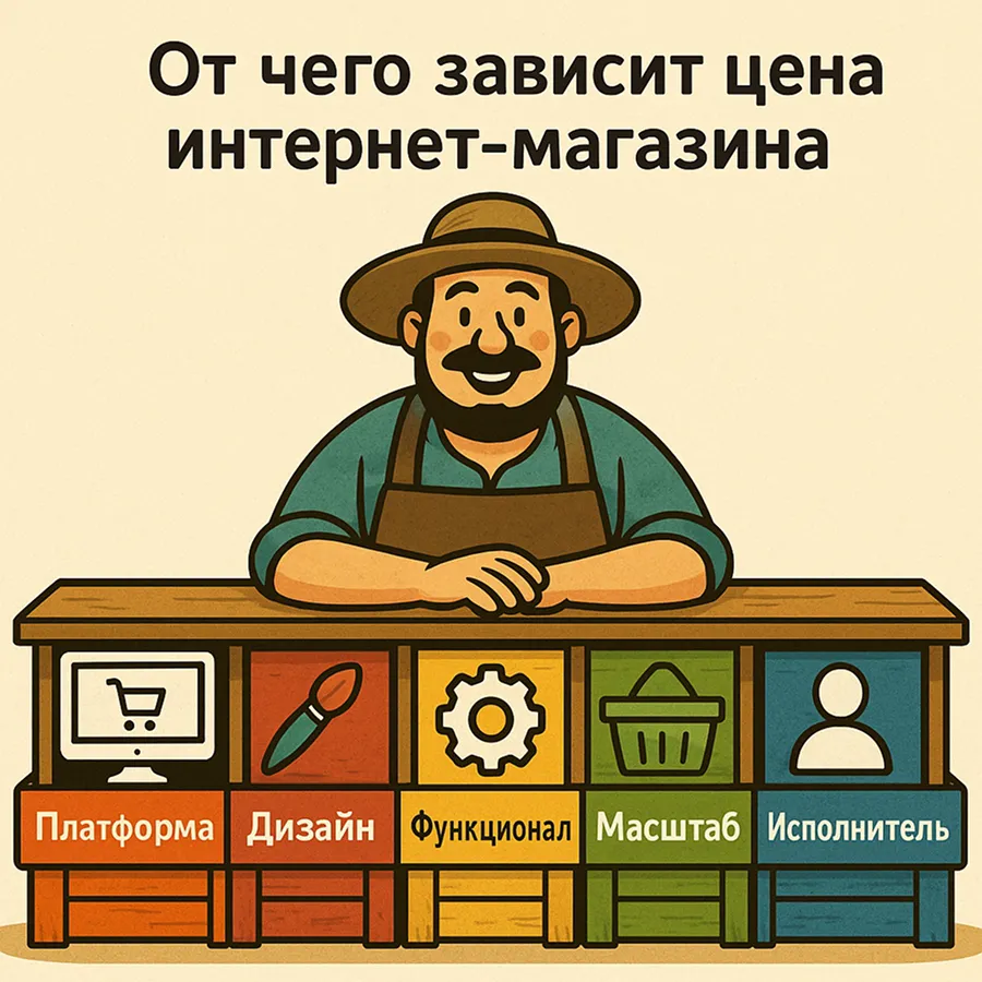 От чего зависит цена интернет-магазина